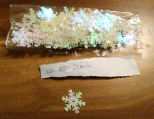 100 pailletten schneeflocke gebraucht kaufen  Pirmasens
