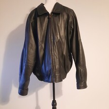 Mens leather bomber for sale  Easton
