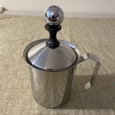 Jarro espumador de leite manual bomba manual máquina de espuma café latte cappuccino espumador comprar usado  Enviando para Brazil
