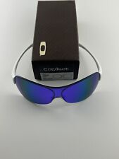 Lente Oakley Conduct armação branca violeta irídio + caixa 05-274 Y2K RARA comprar usado  Enviando para Brazil