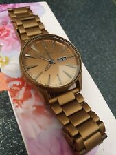 Nixon matt gold for sale  ARBROATH