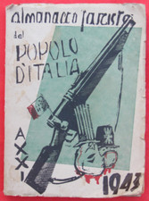 Libro almanacco fascista usato  Catania