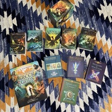Usado, Percy Jackson and the Olympians Book Set Paperback Lot Demigod Files Greek Gods comprar usado  Enviando para Brazil
