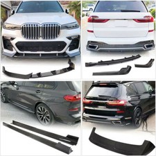 Fit BMW X7 G07 2019+ Kit de corpo de fibra de carbono spoiler frontal difusor saia lateral comprar usado  Enviando para Brazil