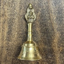 Sino de mão de latão Hanuman - H 4,25"" comprar usado  Enviando para Brazil