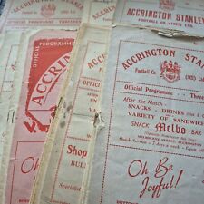 Pre 1960 programmes for sale  ST. NEOTS