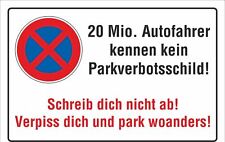 Schild halteverbot parken gebraucht kaufen  Bad Driburg