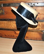 Black satin braided d'occasion  Expédié en Belgium