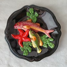 Assiette poisson crustace d'occasion  Villefranche-sur-Saône