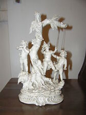 Statua capodimonte altalena usato  Como