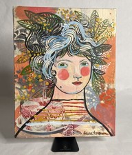 Usado, Pintura acrílica “Flores e bolo” | Laura Hoffman  comprar usado  Enviando para Brazil