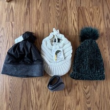 Three winter hats for sale  Williamstown