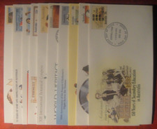 Australia Post. 10 sobres preestampados. Fundas de primer día segunda mano  Embacar hacia Mexico