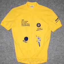 Camiseta vintage BIKE O'BELLO 1997 US FORCE Europe Mountain Bike Championship GG comprar usado  Enviando para Brazil