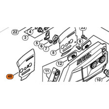 Stihl lamiera laterale usato  Alife