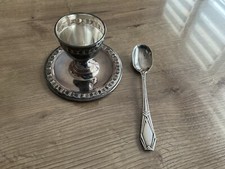 Coquetier cuillère argent d'occasion  Renwez
