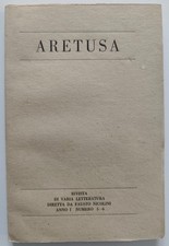 Aretusa. rivista varia usato  Torino