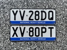 Usado, 2x VICTORIA Australia caminhão de veículos pesados + placas de matrícula/reboque. comprar usado  Enviando para Brazil