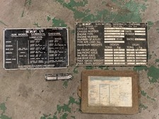 Erf cab plates for sale Erf cab plates for sale  RUGELEY