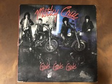Motley Crue "Girls, Girls, Girls" 1987 Rock LP Vinyl Record Album comprar usado  Enviando para Brazil