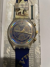 Swatch chrono wrist for sale  CHRISTCHURCH