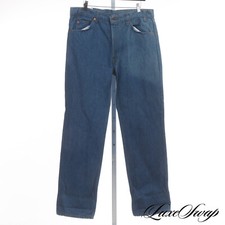 Jeans jeans vintage Levis Levi Strauss laranja aba brilhante índigo desbotado lavado sem reserva comprar usado  Enviando para Brazil