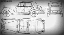 Bentley blueprint drawing for sale  UK