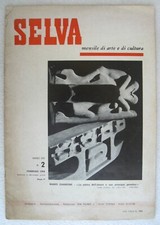 Selva. mensile arte usato  Torino