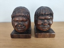 Buchstützen holz köpfe gebraucht kaufen  Dörrebach, Sielbersbach, Waldlaubersh.