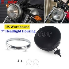 Capa de montagem para farol de motocicleta 7" para Harley Touring Dyna Glide comprar usado  Enviando para Brazil