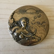 Médaille bronze signée d'occasion  Boussac