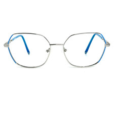Armações de óculos Aeropostale AERO4003 Artic azul prata 55-17-140 H17431, usado comprar usado  Enviando para Brazil