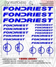 Adesivi fondriest pezzi usato  Pontassieve