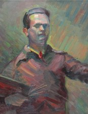 Antique oil painting d'occasion  Expédié en Belgium