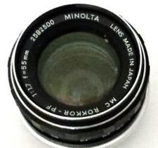 Minolta camera lense d'occasion  Expédié en Belgium