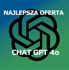 Super Oferta | 3 MIESIĄCE | Chat GPT 4o Turbo | OpenAI Plus | Tanio na sprzedaż  PL