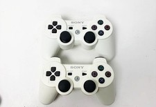 Controle PS3 genuíno oficial Playstation 3 PS3 branco raro testado 100% funciona, usado comprar usado Controle PS3 genuíno oficial Playstation 3 PS3 branco raro testado 100% funciona, usado comprar usado  Enviando para Brazil
