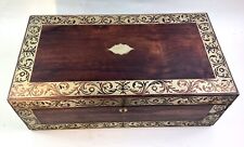 Antique rosewood brass for sale  CHELTENHAM