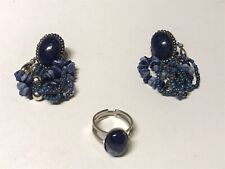 Parure orecchini anello usato  Cambiago
