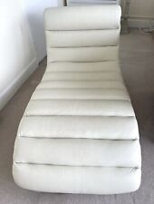 Genuine leather chaise for sale  LONDON