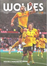 2022 wolves programmes for sale  RINGWOOD