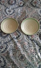 Green streamline saucers for sale  CASTLEFORD
