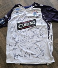 Signed rangers 2007 for sale  GLASGOW