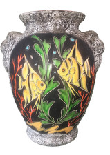 Grand vase décor d'occasion  France