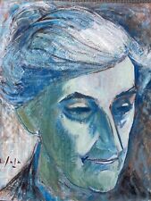 Belle peinture Huile Carton Portrait Femme 1950 Fauve Fauvisme Louis Sala Art na sprzedaż Belle peinture Huile Carton Portrait Femme 1950 Fauve Fauvisme Louis Sala Art na sprzedaż  Wysyłka do Poland