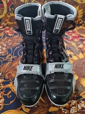 Botas de boxe Nike Hyper KO RARAS/ORIGINAIS preto/prata tamanho 4 edição limitada comprar usado  Enviando para Brazil