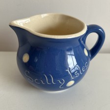 Sandygate pottery blue for sale  HAILSHAM