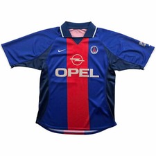 Camisa de futebol Nike PSG Paris Saint-Germain 2000-01 casa tamanho M comprar usado  Enviando para Brazil