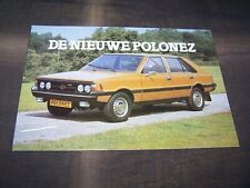 TOPRARITY Piękna broszura FSO Polonez z 1979 roku!!! na sprzedaż  Wysyłka do Poland