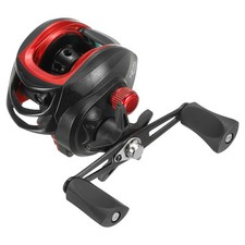 Carretel de pesca para arremesso de isca para canhotos 8.1:1 relação de engrenagem vermelho preto, usado comprar usado  Enviando para Brazil